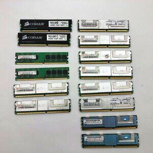 Assorted RAM Lot of 14 6/512MB 6/2GB 2/8GB Corsair Hynix Samsung Untested